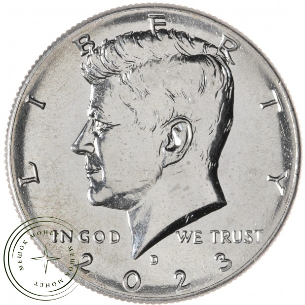 США 50 центов 2023 Kennedy Half Dollar D