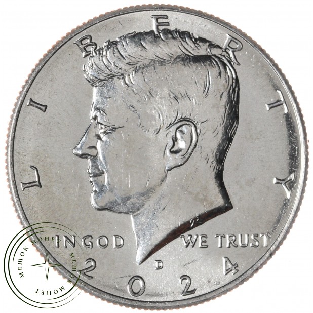США 50 центов 2024 Kennedy Half Dollar D