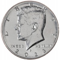 США 50 центов 2023 Kennedy Half Dollar Р