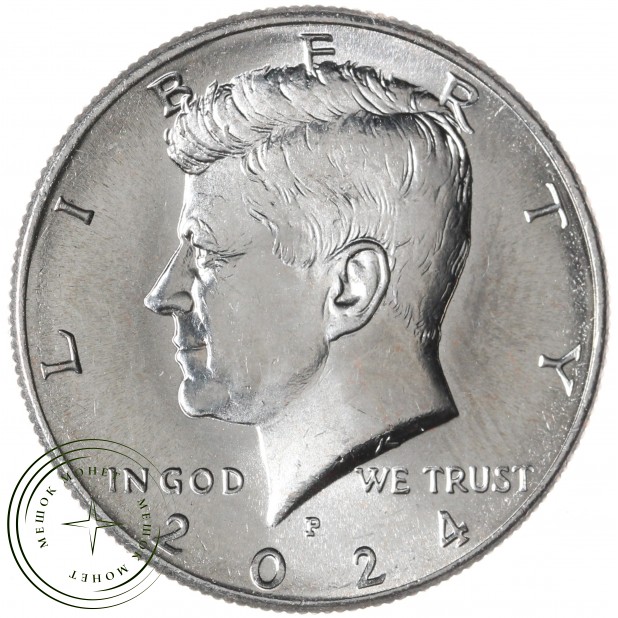 США 50 центов 2024 Kennedy Half Dollar Р