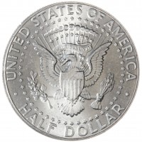 Монета США 50 центов 2001 Kennedy Half Dollar Р