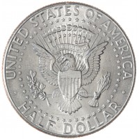 Монета США 50 центов 2000 Kennedy Half Dollar Р