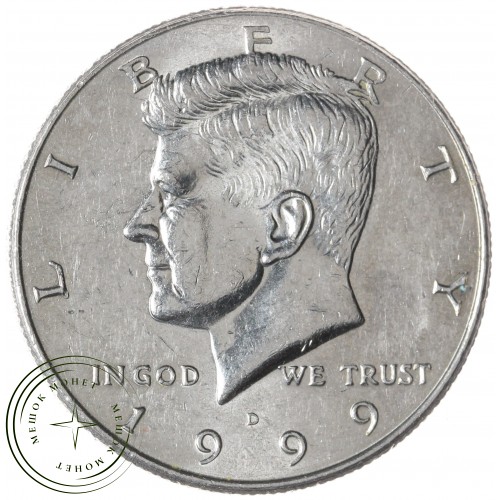 США 50 центов 1999 Kennedy Half Dollar D — 937045161