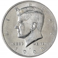 Монета США 50 центов 1998 Kennedy Half Dollar Р