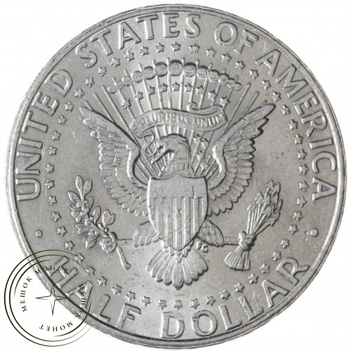 США 50 центов 1996 Kennedy Half Dollar D — 937045166