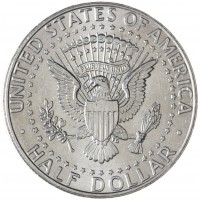 Монета США 50 центов 1995 Kennedy Half Dollar Р