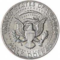 Монета США 50 центов 1984 Kennedy Half Dollar D