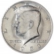 США 50 центов 1983 Kennedy Half Dollar Р