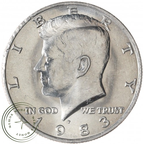США 50 центов 1983 Kennedy Half Dollar Р — 937045178