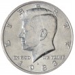 США 50 центов 1983 Kennedy Half Dollar D