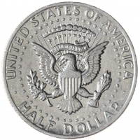 США 50 центов 1979 Kennedy Half Dollar без обозначения двора