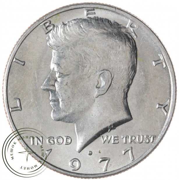 США 50 центов 1977 Kennedy Half Dollar D — 937045186