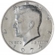 США 50 центов 1974 Kennedy Half Dollar без обозначения двора