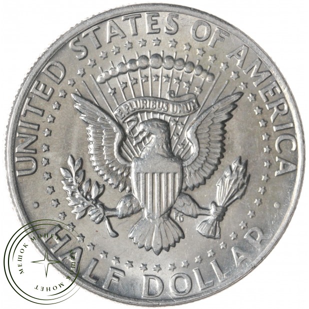 США 50 центов 1974 Kennedy Half Dollar без обозначения двора