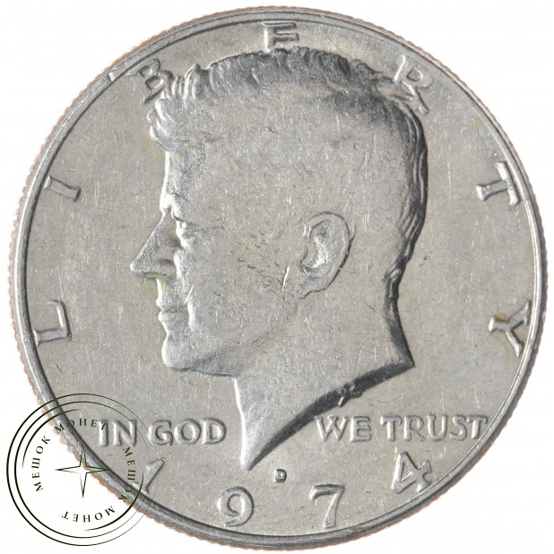 США 50 центов 1974 Kennedy Half Dollar D