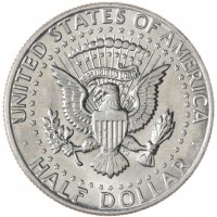 США 50 центов 1973 Kennedy Half Dollar D