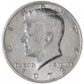 США 50 центов 1973 Kennedy Half Dollar без обозначения двора