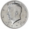 США 50 центов 1972 Kennedy Half Dollar без обозначения двора