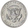 США 50 центов 1971 Kennedy Half Dollar без обозначения двора