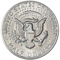 Монета США 50 центов 1971 Kennedy Half Dollar D