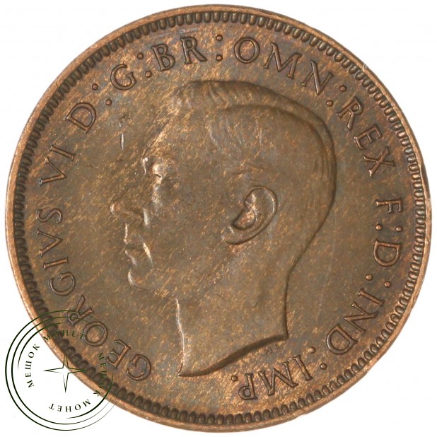 Великобритания 1 фартинг 1939 — 937045465