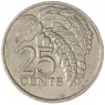 Тринидад и Тобаго 25 центов 1980— 937045466