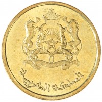 Монета Марокко 10 сантимов 2016