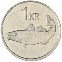 Исландия 1 крона 1999