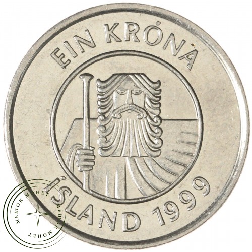 Исландия 1 крона 1999 — 937045470