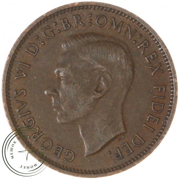 Великобритания 1 фартинг 1951 — 937045471