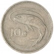 Мальта 10 центов 1986