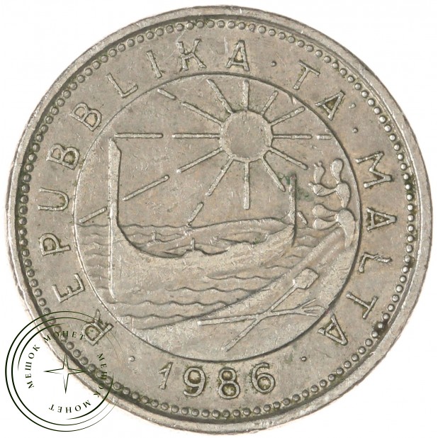 Мальта 10 центов 1998— 937045472