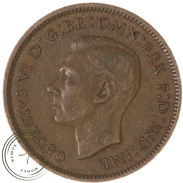 Великобритания 1 фартинг 1945 — 937046134