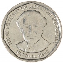 Монета Ямайка 1 доллар 2008