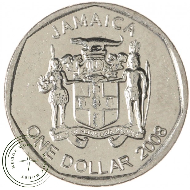 Ямайка 1 доллар 2008 — 937046138