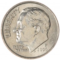 США 1 дайм 2006 P