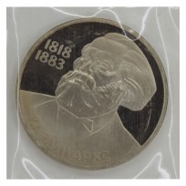 Монета 1 рубль 1983 Карл Маркс Стародел PROOF