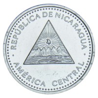 Монета Никарагуа 10 сентаво 2015