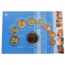 Нидерланды Годовой набор монет ЕВРО 2005 Рождение ребёнка (8 штук и жетон)
