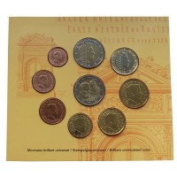 Люксембург Годовой набор монет ЕВРО 2008 (9 штук)