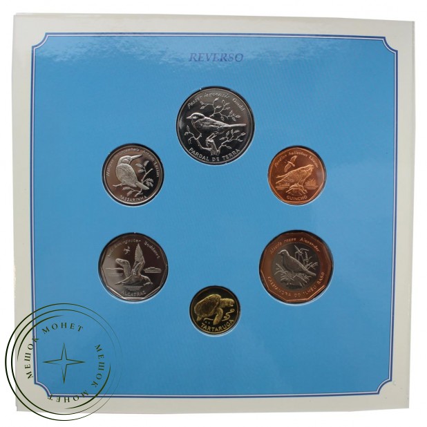 Кабо-Верде набор монет 1994 Птицы (6 штук)