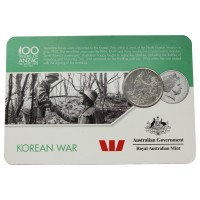 Австралия 20 центов 2016 Корейская война (От АНЗАК до Афганистана)