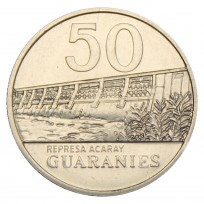 Монета Парагвай 50 гуарани 2016
