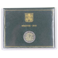 Монета Ватикан 2 евро 2018 50 лет со дня смерти Падре Пио
