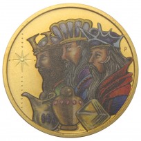 Монета Тувалу 1 доллар 2016 Рождество
