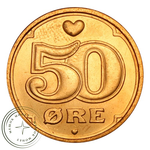 Дания 50 эре 2008 — 93702053