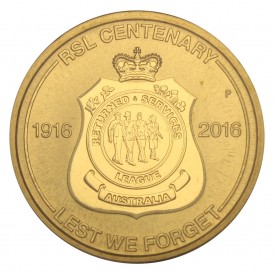 Монета Австралия 1 доллар 2016 100 лет RSL