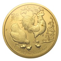 Австралия 1 доллар 2017 Год Петуха