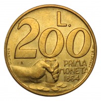 Монета Сан-Марино 200 лир 1991