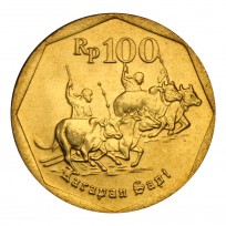 Индонезия 100 рупий 1998
